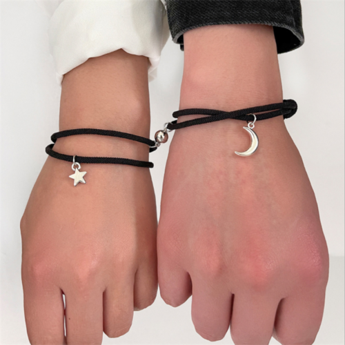Pulsera magnética estrella y luna